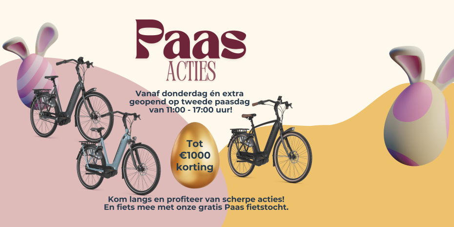Paas acties!
